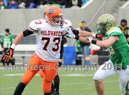 Thumbnail 3 in Coldwater vs. Ursuline (OHSAA D5 Final) photogallery.