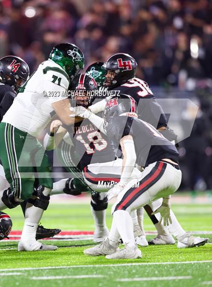 Thumbnail 1 in Lake Highlands vs. Prosper (UIL 6A Football Area Playoff) photogallery.