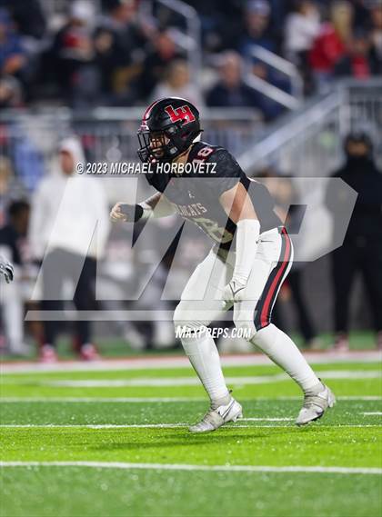 Thumbnail 3 in Lake Highlands vs. Prosper (UIL 6A Football Area Playoff) photogallery.