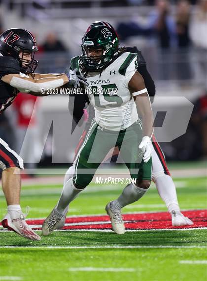 Thumbnail 1 in Lake Highlands vs. Prosper (UIL 6A Football Area Playoff) photogallery.
