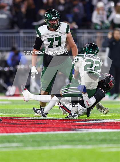 Thumbnail 3 in Lake Highlands vs. Prosper (UIL 6A Football Area Playoff) photogallery.
