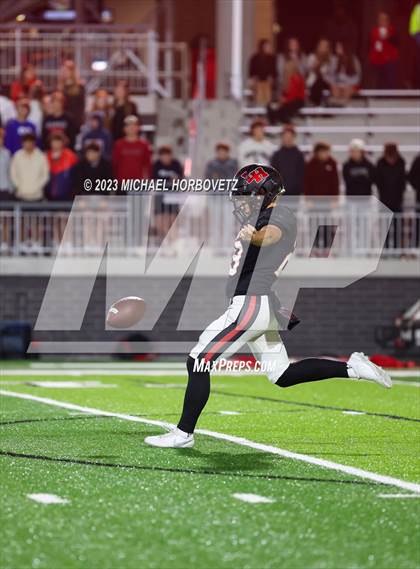 Thumbnail 3 in Lake Highlands vs. Prosper (UIL 6A Football Area Playoff) photogallery.