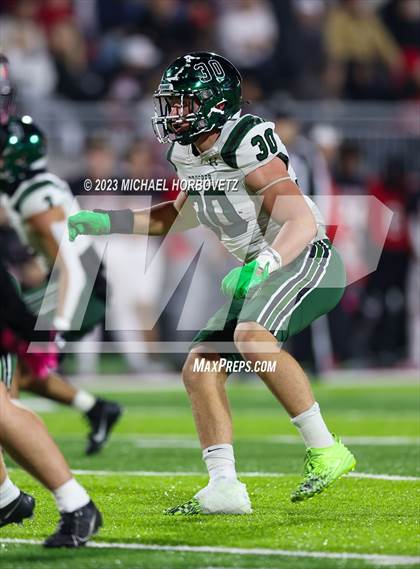 Thumbnail 3 in Lake Highlands vs. Prosper (UIL 6A Football Area Playoff) photogallery.