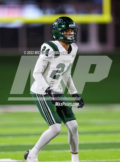 Thumbnail 3 in Lake Highlands vs. Prosper (UIL 6A Football Area Playoff) photogallery.