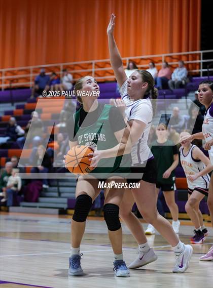 Thumbnail 3 in Hughesville @ Danville (scrimmage) photogallery.