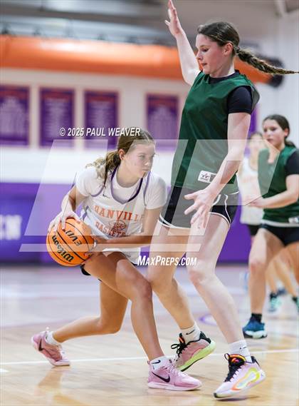 Thumbnail 2 in Hughesville @ Danville (scrimmage) photogallery.