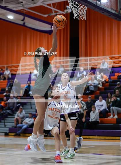 Thumbnail 3 in Hughesville @ Danville (scrimmage) photogallery.