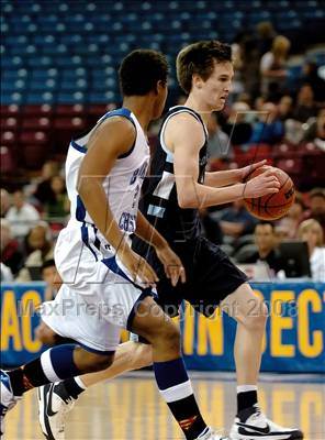 Thumbnail 1 in Forest Lake Christian vs. Brookside Christian (CIF SJS D5 Final) photogallery.