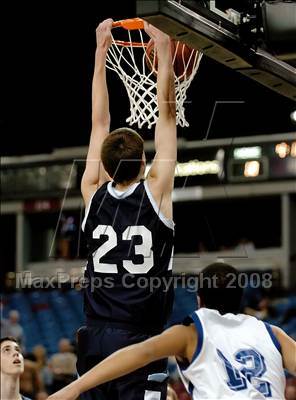 Thumbnail 1 in Forest Lake Christian vs. Brookside Christian (CIF SJS D5 Final) photogallery.