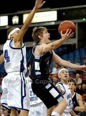Thumbnail 1 in Forest Lake Christian vs. Brookside Christian (CIF SJS D5 Final) photogallery.