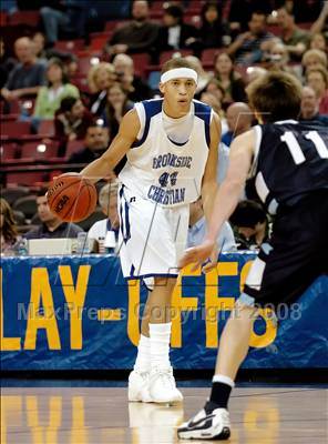 Thumbnail 3 in Forest Lake Christian vs. Brookside Christian (CIF SJS D5 Final) photogallery.