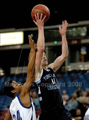 Thumbnail 3 in Forest Lake Christian vs. Brookside Christian (CIF SJS D5 Final) photogallery.