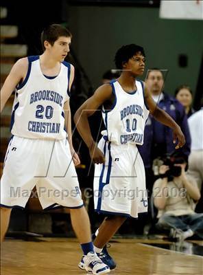 Thumbnail 3 in Forest Lake Christian vs. Brookside Christian (CIF SJS D5 Final) photogallery.