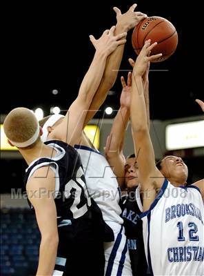 Thumbnail 1 in Forest Lake Christian vs. Brookside Christian (CIF SJS D5 Final) photogallery.