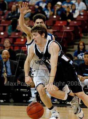 Thumbnail 2 in Forest Lake Christian vs. Brookside Christian (CIF SJS D5 Final) photogallery.