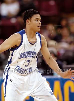 Thumbnail 2 in Forest Lake Christian vs. Brookside Christian (CIF SJS D5 Final) photogallery.