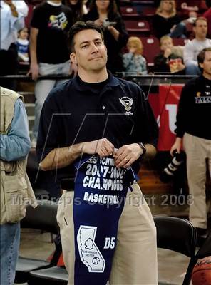 Thumbnail 2 in Forest Lake Christian vs. Brookside Christian (CIF SJS D5 Final) photogallery.
