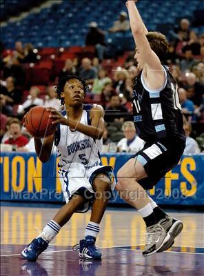 Thumbnail 2 in Forest Lake Christian vs. Brookside Christian (CIF SJS D5 Final) photogallery.