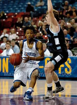 Thumbnail 1 in Forest Lake Christian vs. Brookside Christian (CIF SJS D5 Final) photogallery.