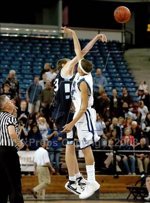 Thumbnail 1 in Forest Lake Christian vs. Brookside Christian (CIF SJS D5 Final) photogallery.