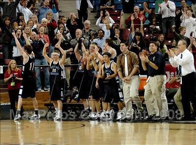 Thumbnail 1 in Forest Lake Christian vs. Brookside Christian (CIF SJS D5 Final) photogallery.