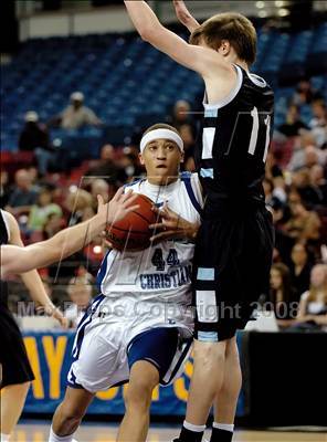 Thumbnail 2 in Forest Lake Christian vs. Brookside Christian (CIF SJS D5 Final) photogallery.