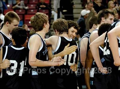 Thumbnail 3 in Forest Lake Christian vs. Brookside Christian (CIF SJS D5 Final) photogallery.