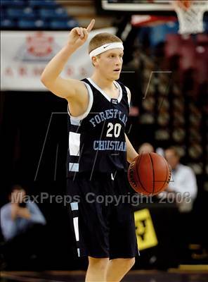 Thumbnail 1 in Forest Lake Christian vs. Brookside Christian (CIF SJS D5 Final) photogallery.