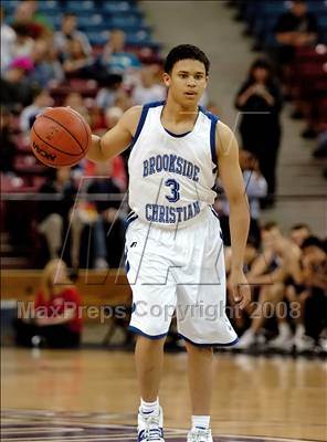 Thumbnail 3 in Forest Lake Christian vs. Brookside Christian (CIF SJS D5 Final) photogallery.