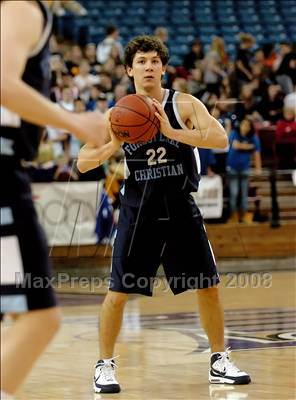 Thumbnail 3 in Forest Lake Christian vs. Brookside Christian (CIF SJS D5 Final) photogallery.