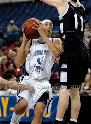 Thumbnail 3 in Forest Lake Christian vs. Brookside Christian (CIF SJS D5 Final) photogallery.