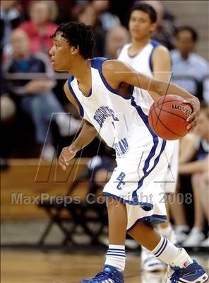 Thumbnail 3 in Forest Lake Christian vs. Brookside Christian (CIF SJS D5 Final) photogallery.