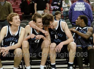 Thumbnail 2 in Forest Lake Christian vs. Brookside Christian (CIF SJS D5 Final) photogallery.