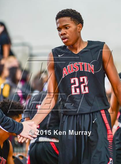 Thumbnail 2 in Fort Bend Austin vs. Taft (McDonald's Texas Invitational) photogallery.
