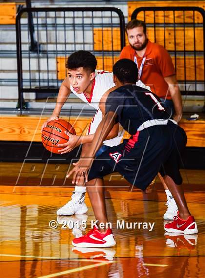 Thumbnail 2 in Fort Bend Austin vs. Taft (McDonald's Texas Invitational) photogallery.