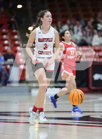 Thumbnail 3 in Grantsville vs. Judge Memorial Catholic (UHSAA 3A Quarterfinal) photogallery.