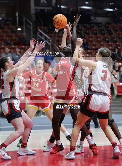 Thumbnail 3 in Grantsville vs. Judge Memorial Catholic (UHSAA 3A Quarterfinal) photogallery.