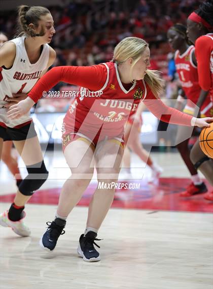 Thumbnail 1 in Grantsville vs. Judge Memorial Catholic (UHSAA 3A Quarterfinal) photogallery.