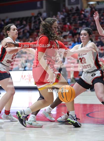 Thumbnail 1 in Grantsville vs. Judge Memorial Catholic (UHSAA 3A Quarterfinal) photogallery.