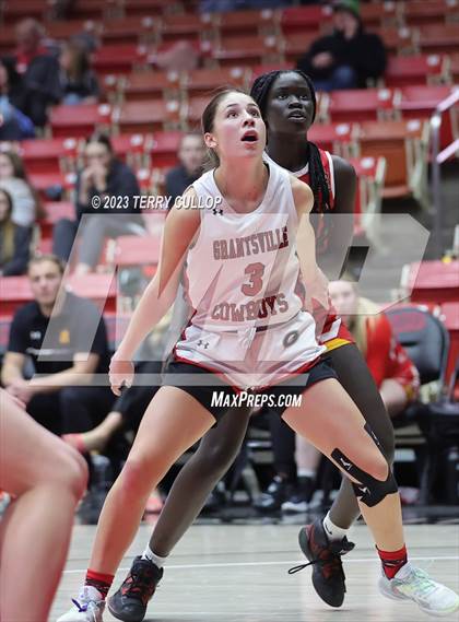 Thumbnail 1 in Grantsville vs. Judge Memorial Catholic (UHSAA 3A Quarterfinal) photogallery.
