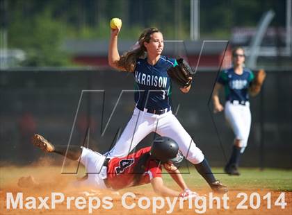 Thumbnail 2 in Allatoona vs. Harrison (at Allatoona) photogallery.