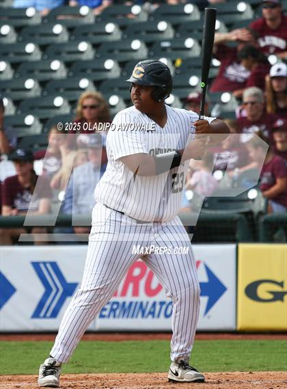 Thumbnail 1 in Fayetteville vs. Gordon (UIL Baseball 1A Final) photogallery.