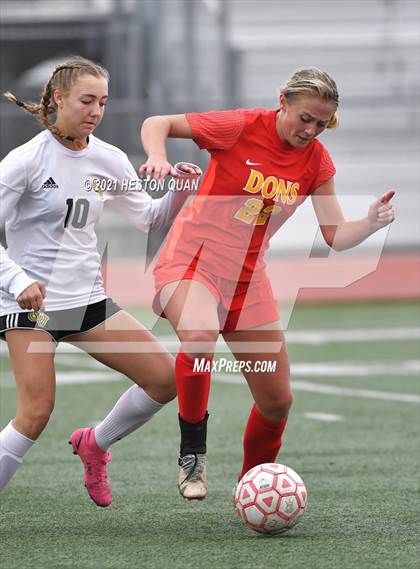 Thumbnail 3 in Cathedral Catholic vs. Capistrano Valley (Excalibur) photogallery.