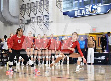 Thumbnail 1 in Cathedral Catholic vs. Prestonwood Christian (Durango Fall Classic) photogallery.