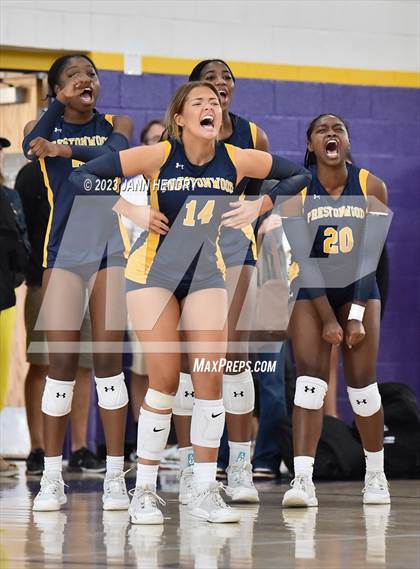 Thumbnail 1 in Cathedral Catholic vs. Prestonwood Christian (Durango Fall Classic) photogallery.