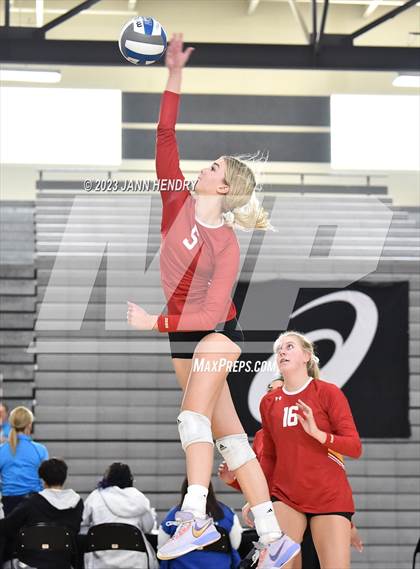 Thumbnail 1 in Cathedral Catholic vs. Prestonwood Christian (Durango Fall Classic) photogallery.