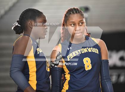 Thumbnail 3 in Cathedral Catholic vs. Prestonwood Christian (Durango Fall Classic) photogallery.