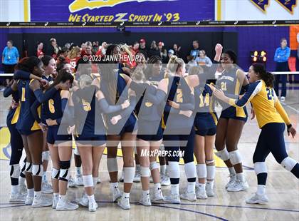 Thumbnail 3 in Cathedral Catholic vs. Prestonwood Christian (Durango Fall Classic) photogallery.