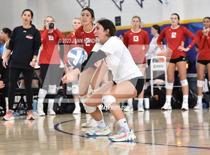 Thumbnail 3 in Cathedral Catholic vs. Prestonwood Christian (Durango Fall Classic) photogallery.