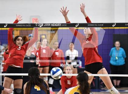Thumbnail 1 in Cathedral Catholic vs. Prestonwood Christian (Durango Fall Classic) photogallery.